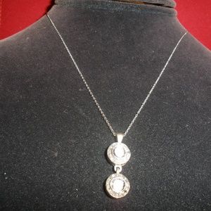 GENUINE 1 CT ROSE CUT DIAMOND 14K PENDANT NECKLACE